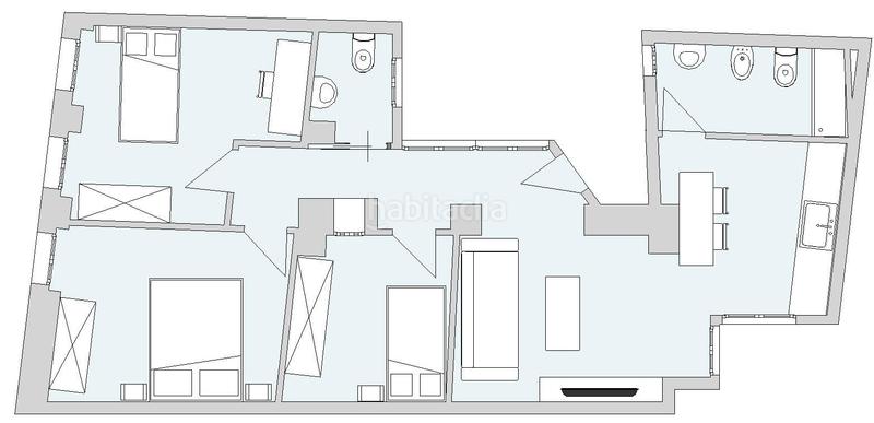 Foto 1ae3bd3b-b31b-4328-be18-1170a3a09c0e. Planta baja vivienda entresuelo, exterior de tres dormitorios y 2 baños en el centro en Cádiz
