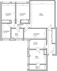 Etagenwohnung in Asdrúbal - Bahía Blanca. Amplio piso, para reformar en san felipe