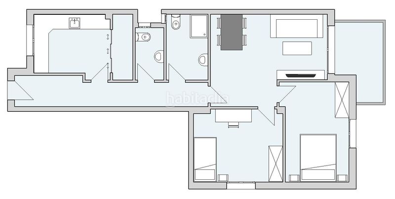 Foto b8dc5bf8-ac9a-4329-8da9-c122e4ae27a1. Pis a Paseo Marítimo - San José - La Laguna Cádiz