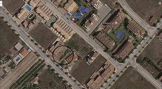 Terreny residencial  Carrer rabdells. Solar urbano en playa de oliva