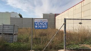 Terreny residencial  Avenida raval carrascalet. Se vende suelo industrial en el poligono industrial xara de alge