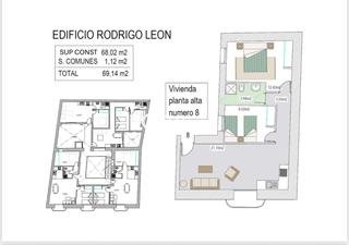 Pis  Rodrigo leon. Buve vende piso en jerez