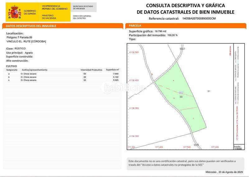 Foto 963f6d47-db77-430f-a232-4e2047280803. Finca rústica a Rute