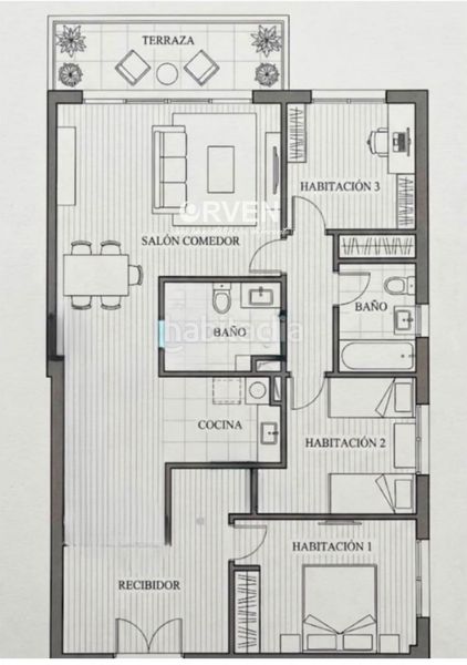 Foto 07d2da92-f5e0-42d4-a4d0-e5351f535c46. Flat in Centre Torredembarra
