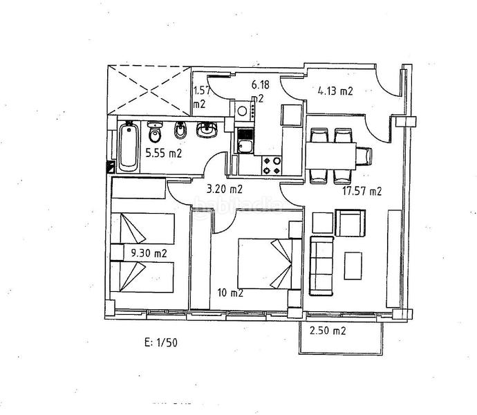 Foto b22cf78e-225e-4c5f-a0b5-d4fe458c270f. Flat with heating parking in Gràcia Sabadell