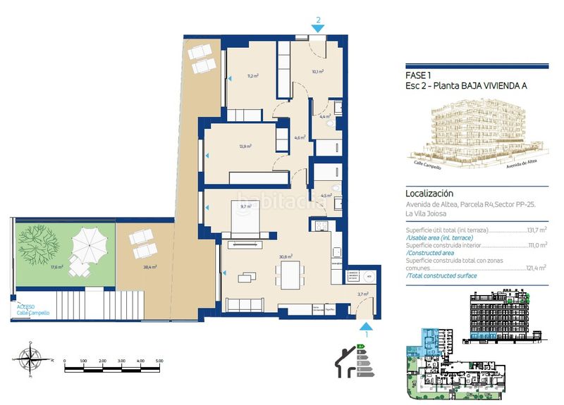 Foto f31f43ac-d237-472e-8ad8-49bdf0743355. Apartamento en Poble Nou-Montiboli Vila Joiosa (la)