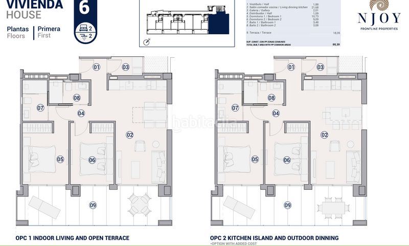 Foto f42c2d9b-1492-4045-ac0a-f2abf4d3d20b. Apartament amb aparcament piscina a Poble Nou-Montiboli Vila Joiosa (la)