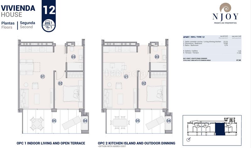 Foto fa4aa904-13ea-470a-a8be-1cda48cc7936. Apartament amb calefacció aparcament piscina a Poble Nou-Montiboli Vila Joiosa (la)