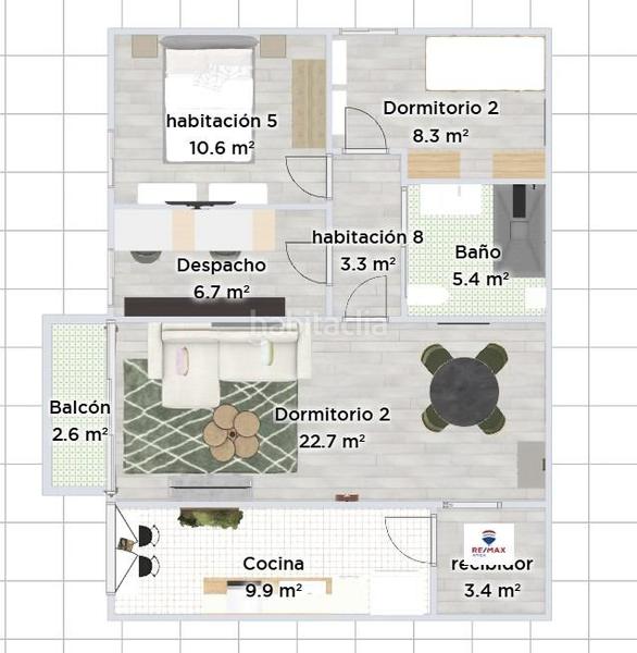 Foto b3653087-f938-43ea-ad99-c8c7f8390810. Appartement dans Parque Alcosa Sevilla
