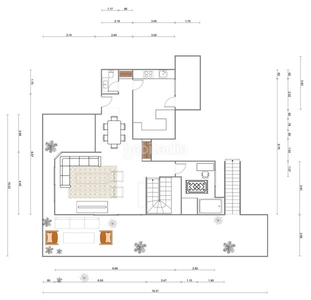 Foto 5263733a-d18b-4b6b-b0c7-9c93eb7ad130. Àtic amb aparcament piscina a Sanchinarro Madrid