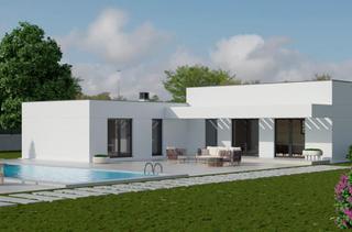 Casa  Carrer del puig d'arqus. Obra nueva llave en mano en calonge  terreno  vivienda moderna