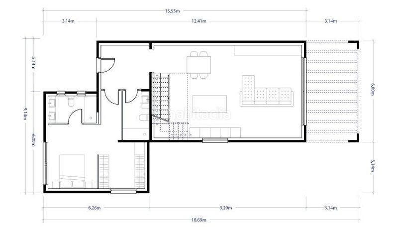 Foto 187bb306-287e-4a52-b997-366988c21d80. Casa amb aparcament a Bescanó