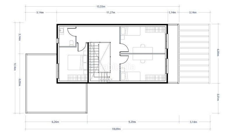 Foto 3f3d5b47-14c5-410d-b68f-aad3529e5389. Casa amb aparcament a Bescanó