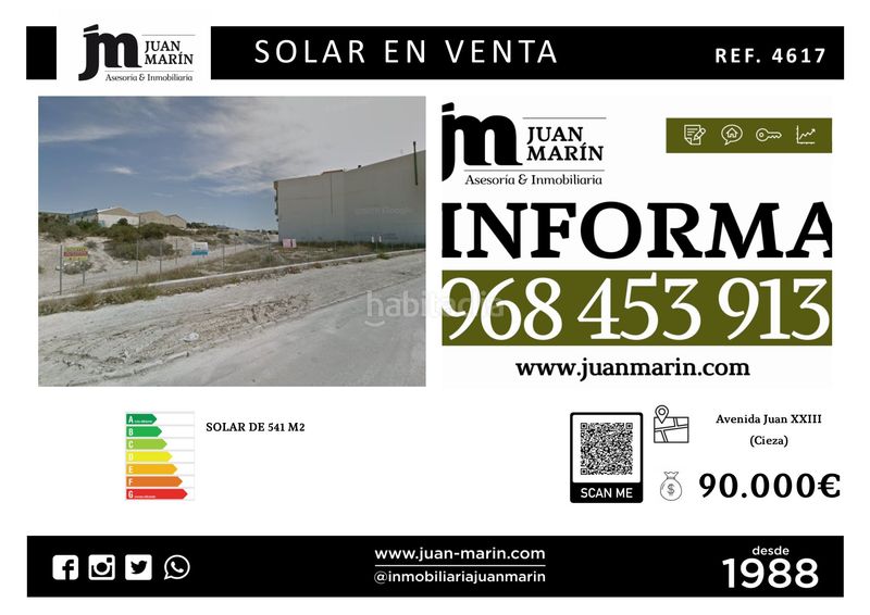 Foto e6eadda6-7bb8-471f-b8c5-c91a3ed8b785. Terreny residencial a Cieza