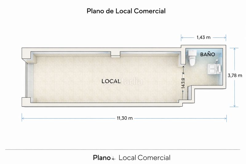 Foto 500d1c6d-07b8-4244-8816-866a8d54b2d7. Local comercial a Riera Cornellà de Llobregat