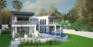 Chalet à Marbesa. Villa en construcción