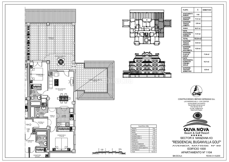 Foto 57ce4164-56ad-493b-b245-71fbeebf629d. Apartamento buganvilla golf, 1104 en Oliva nova Oliva