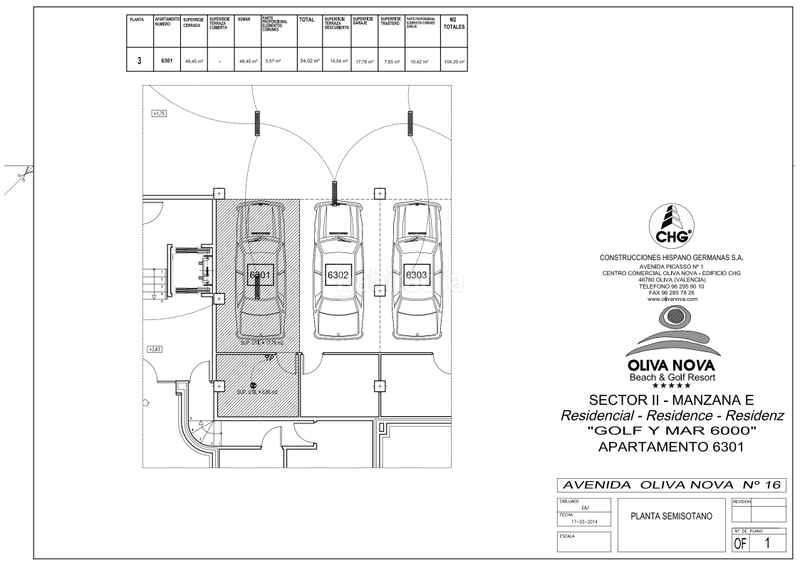 Foto a6293a99-e49d-413e-ad42-11f838a1ae16. Apartamento golf y mar, 6303 en Oliva nova Oliva