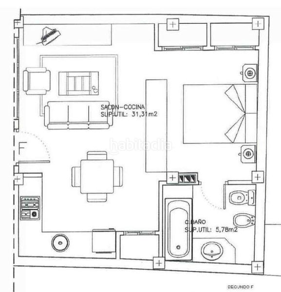 Foto c98a46a2-c6af-4348-9eb0-f9dd65939c93. Edificio in peña 26 in La Merced Málaga