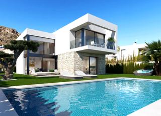 Chalet en Finestrat Pueblo. Casa en finestrat