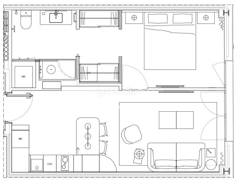 Foto 154d7f62-0e77-4be5-b090-42367d190b1d. Miete etagenwohnung mit heizung pool in Dreta de l´Eixample Barcelona