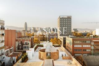 Lloguer Estudi a Poblenou. Estudio accesible para personas con movilidad reducida en un luj