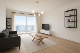 Piso en Veral d´Ocata. Piso en primera linea de mar con plaza de aparcamiento incluida