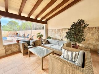 Chalet in Cala Pi-Vallgornera. Chalet independiente con licencia vacacional para 8 personas