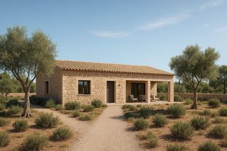 Landgut in Cala Magrana-Cala Anguila-Cala Mendia. Exclusiva oportunidad inmobiliaria solar de 21.476 m2 con proyec