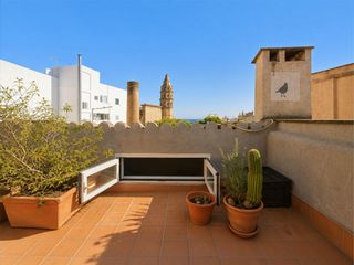 Àtic a El Sindicat. Ático con encanto y vistas en sa gerreria  centro histórico de p
