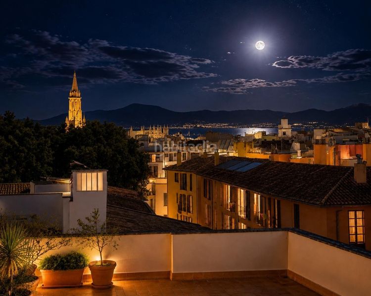 Foto 53b7605a-9e7a-4047-8678-84dc61791581. Ático  con encanto y vistas en sa gerreria centro histórico de palma en Palma de Mallorca