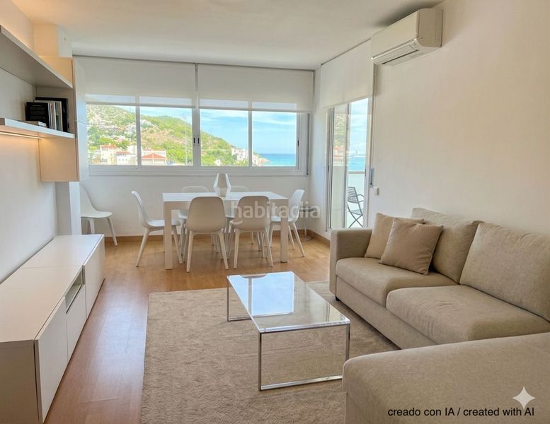 Foto f983ded5-3d12-4306-a1bd-4846d245afd0. Pis amb calefacció piscina a Aiguadolç - Sant Sebastià Sitges
