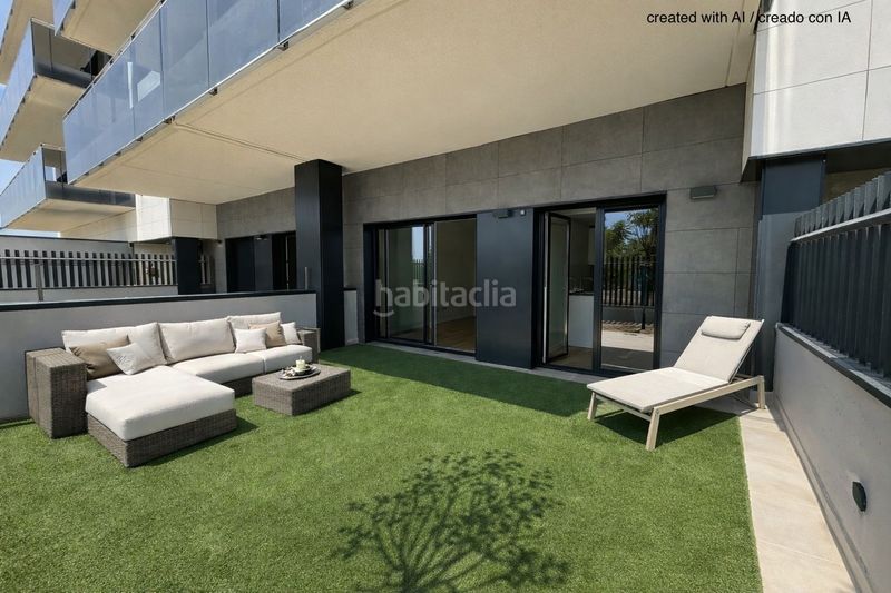 Foto cd7261d5-59cc-4a80-8154-da40c9998636. Flat with heating parking pool in La Plana Sitges