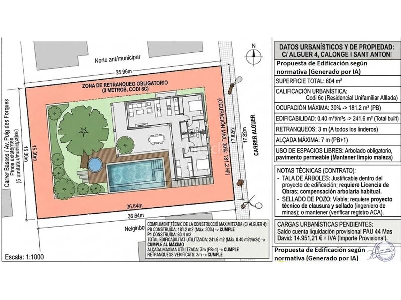 Foto 8c5407f4-a6fe-4986-a07d-7eb434886147. Terreno residenziale in calle alguer 4 in Puig Ses Forques - Torre Colomina Sant Antoni de Calonge