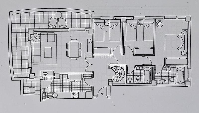 Foto b2efbc57-392f-48cb-ae1e-95264f5b6a2f. Attico con parcheggio piscina in Casines Puerto Real