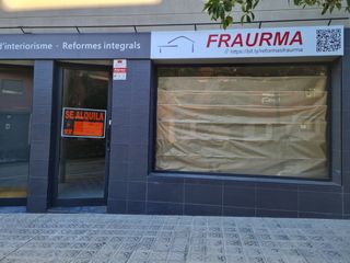 Lloguer Local Comercial  Ronda doctor anglès. !!!local en el alquiler en ronda doctor angles de canet de mar!!