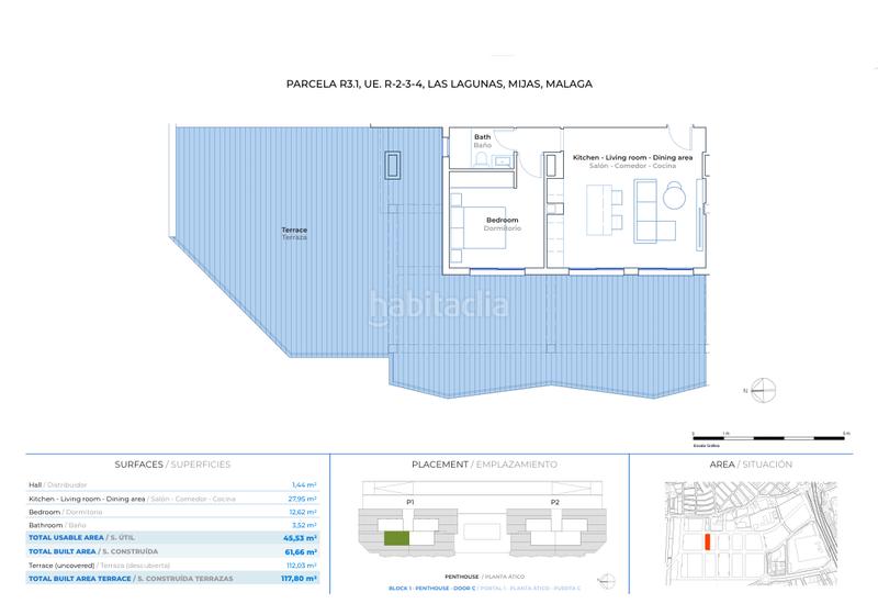 Foto f01330c9-35db-4a72-bbfd-98d9ee158e5f. Attique avec parking piscine dans Los Árboles Mijas