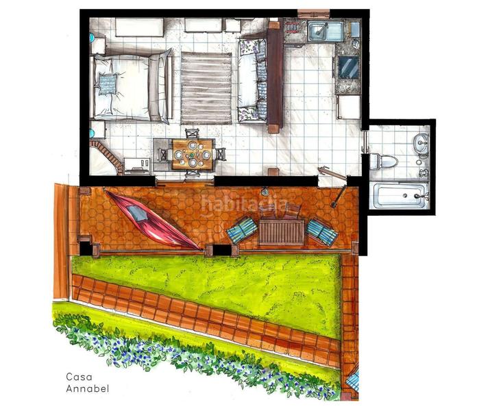 Foto cd813de8-b6eb-4509-a9ec-dc21c9c0ee27. Apartamento dos apartamentos en uno en venta en torremar en Benalmádena