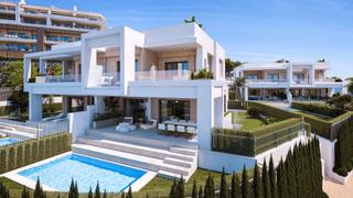 Casa adossada a La Concha - Resina Golf. Nueva casa adosada en venta con vistas espectaculares al mar