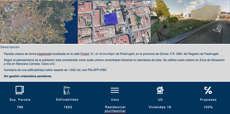 Foto ec03d9c8-2788-43a9-8fcb-d6a1b386439a. Terreny residencial a mestre sagrera 3 a La Punxa Palafrugell