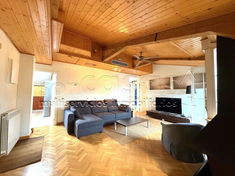 Foto 2dffd58d-fbf7-4820-9aed-44b6187f50ae. Àtic amb calefacció aparcament piscina a Corralejos-Campo de las Naciones Madrid