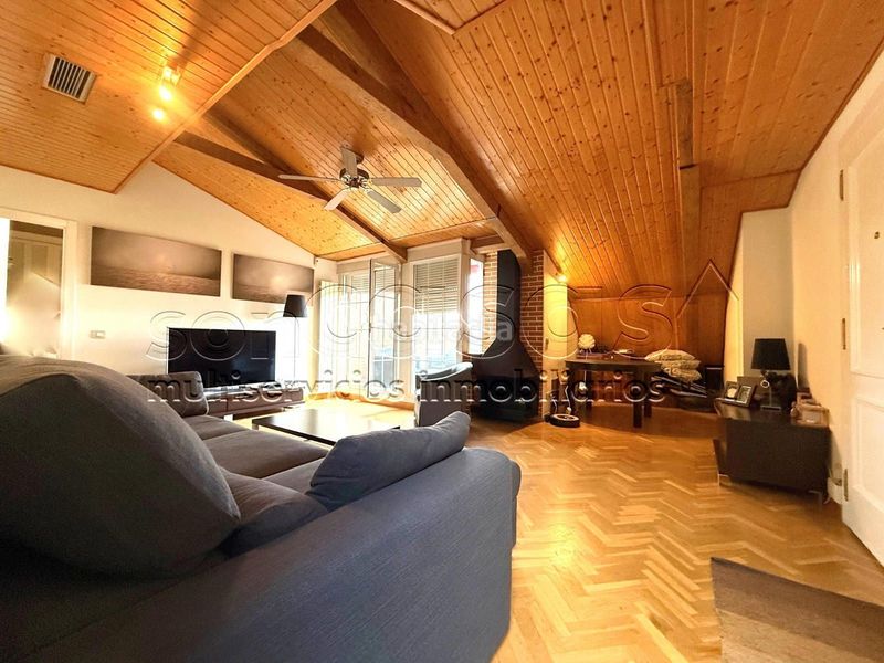 Foto 6fdc54be-e2d9-4a7f-a117-3ace1a2f5354. Àtic amb calefacció aparcament piscina a Corralejos-Campo de las Naciones Madrid