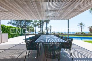 Xalet  Carrer santa maria. Grandes casas mellizas frente al mar en cala vidre, sant jordi d