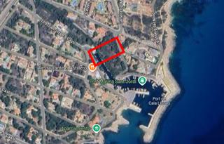 Residential Plot in Urbanització san jorge s casti 217. Terreno primera línea port marina – l’ametlla de mar