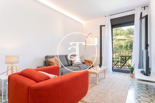 Affitto Appartamento in Passeig de montjuïc 68. Piso de alquiler temporal de 2 habitaciones dobles en barcelona
