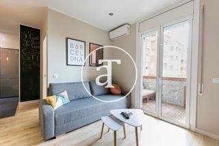 Lloguer Pis a Carrer de l'alfambra 16. Piso de alquiler temporal de 2 habitaciones y terraza en les cor