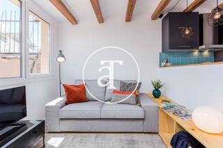 Location Appartement à Carrer de sepúlveda 107. Ático de alquiler temporal de 1 habitación en sant antoni