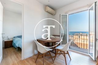 Alquiler Piso  Passeig de joan de borbó. Apartamento de alquiler temporal con vista al mar en barcelona