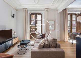 Location Appartement à Carrer d'en serra 14. Piso de alquiler temporal de 1 habitación en el gótico