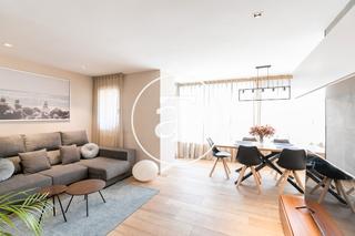 Miete Etagenwohnung in Calle del doctor fleming 6. Piso de alquiler temporal de 3 habitaciones y terraza en sarria